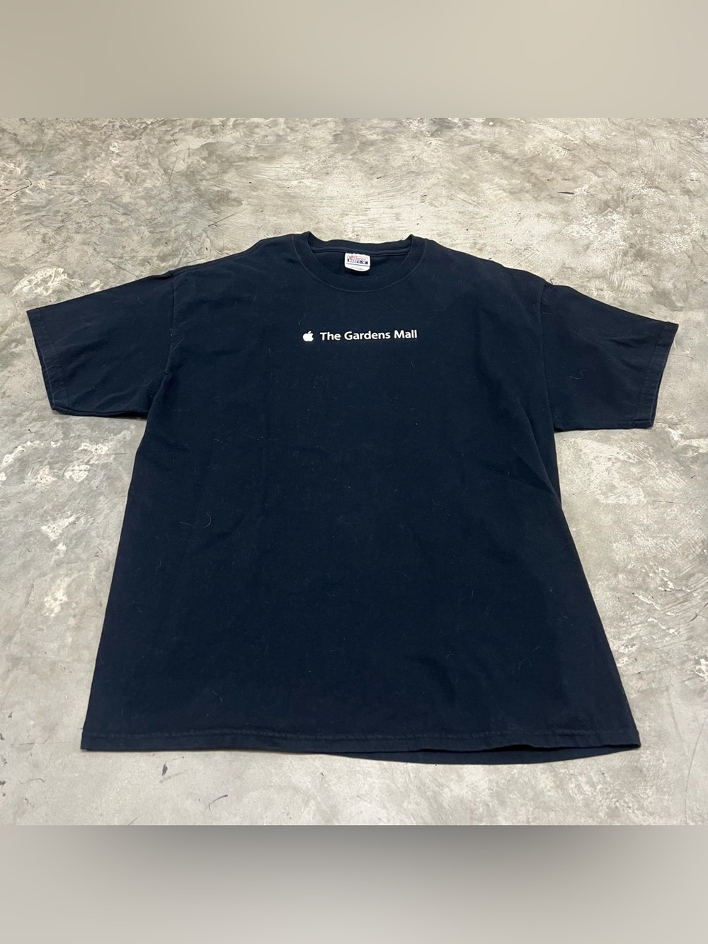 Vintage Apple Computers Tech Promo T-Shirt Faded Tee The Gardens Mall XL